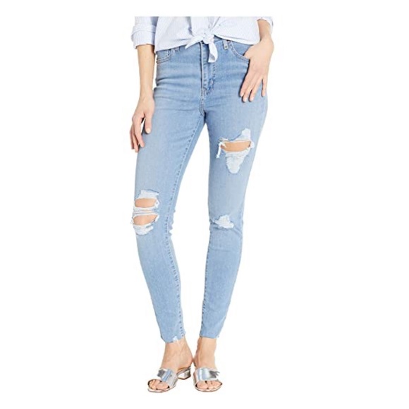 levi's sculpt mile high super skinny